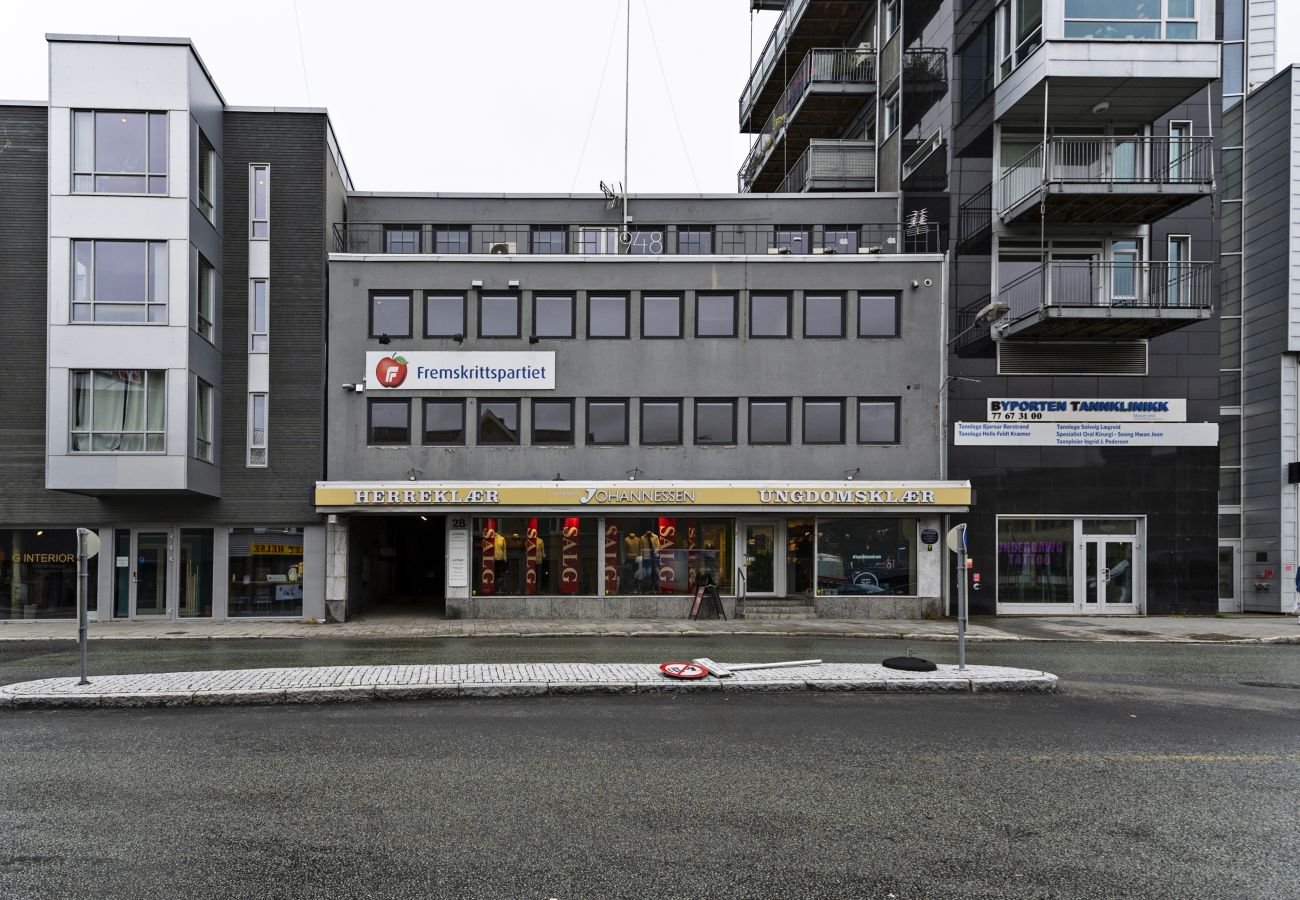 Apartment in Tromsø - Toppleilighet med utsikt i Sentrum Nord