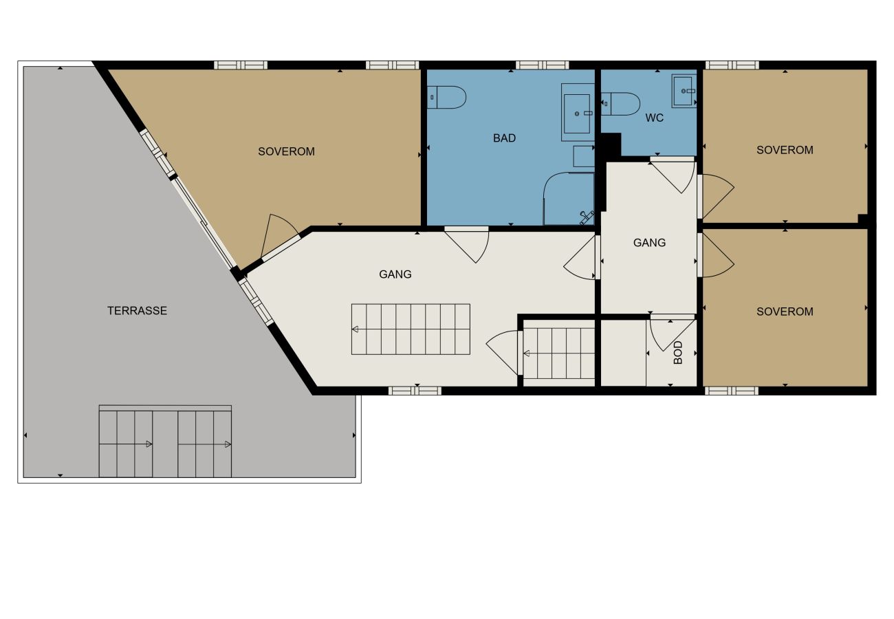 Apartment in Vestvågøy - Stor rorbu med høy standard