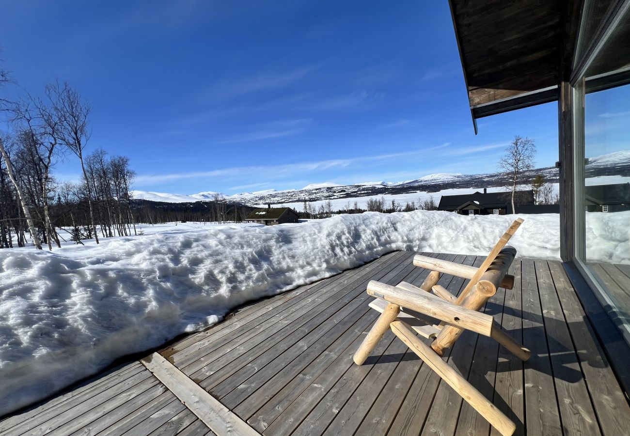 Cabin in Gol - Golsfjellet - new modern cabin with fantastic view