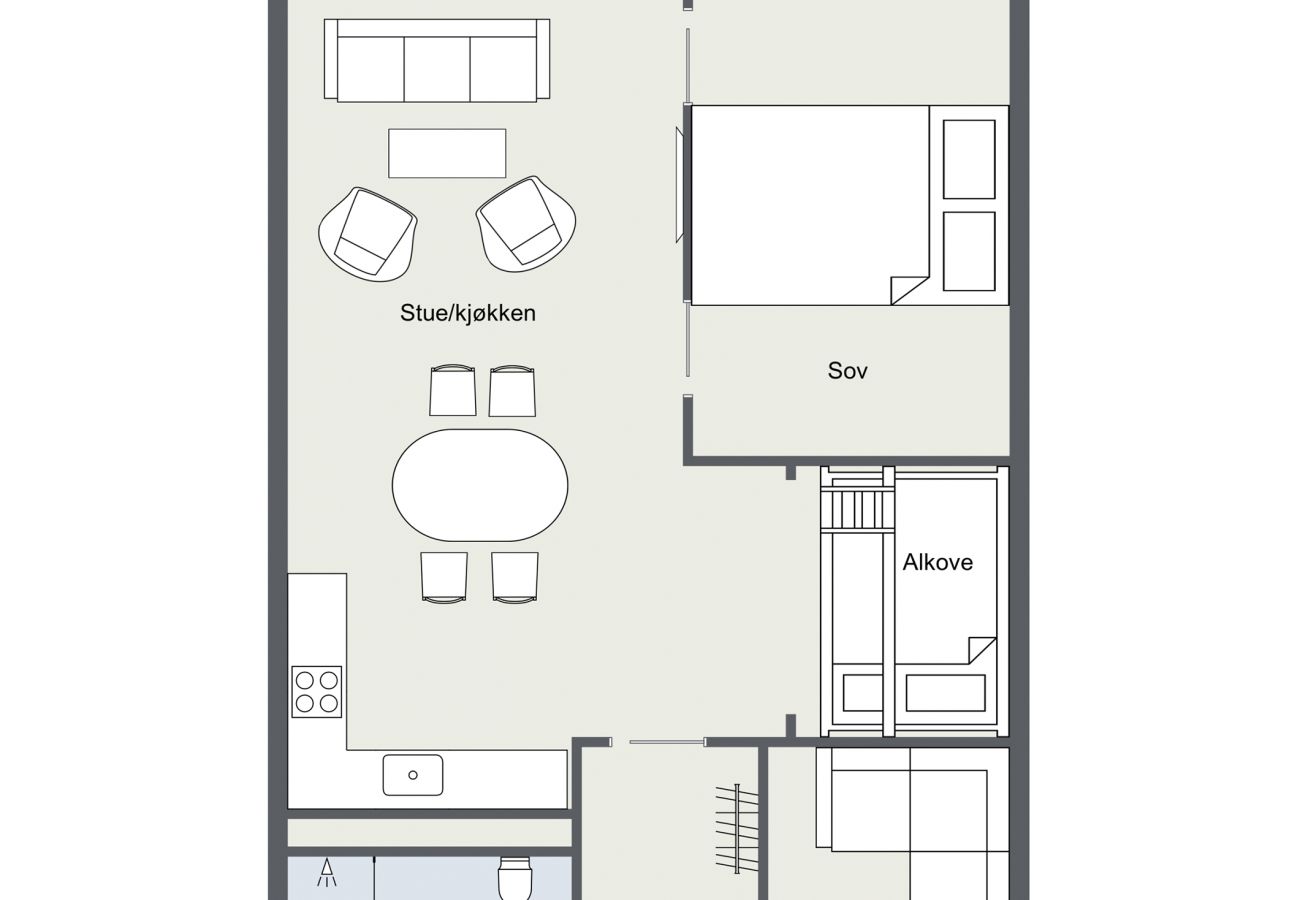 Apartment in Hemsedal - Charming new ski-in/ski-out apartment in Hemsedal