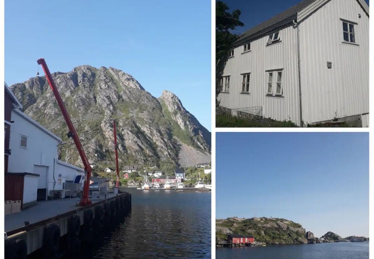 Leilighet i Flakstad - Lofoten - Stor leilighet i idyllisk fiskevær