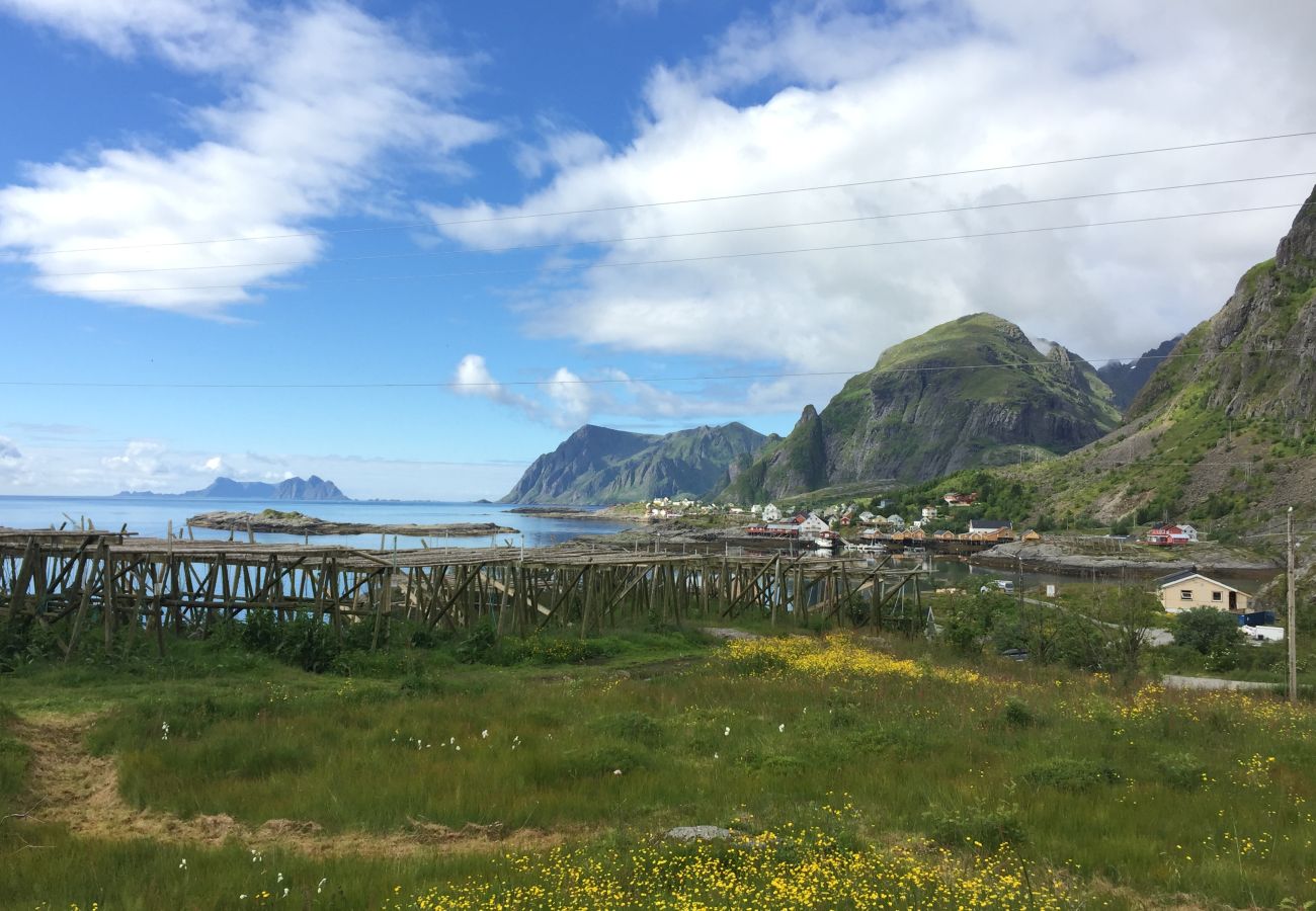 Hus i Moskenes - Historisk Nordlandshus fra 1880 – Panoramautsikt