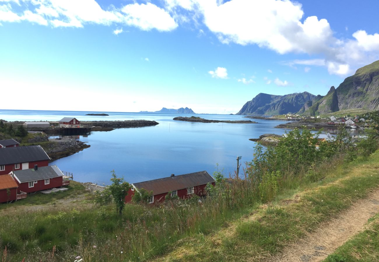 Hus i Moskenes - Romantisk hus-med panorama utsikt over lofotodden