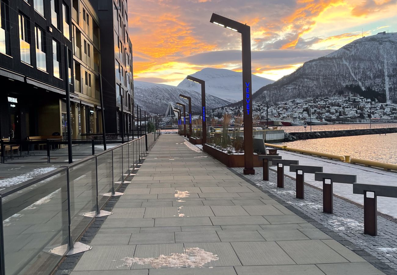 Leilighet i Tromsø - Apartment at the docks Vervet, Tromsø, fantastic views