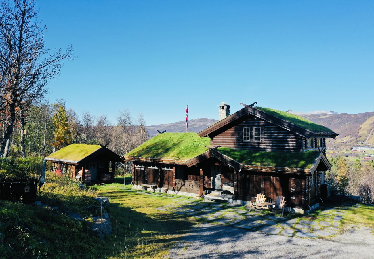 Hytte i Hol - Nylig oppgradert stor vakker hytte med fantastisk utsikt i Geilo