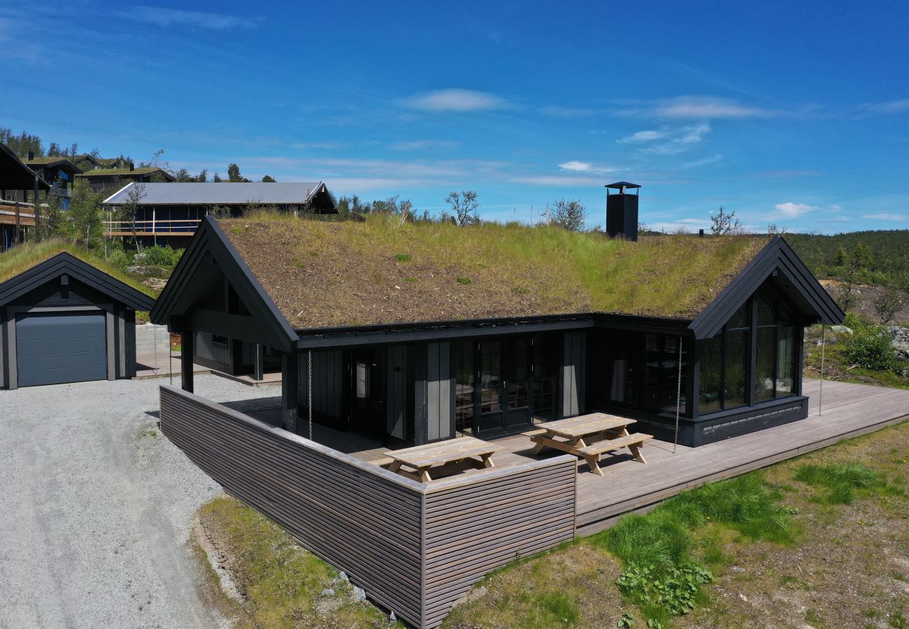Hytte i Hol - Familievennlig hytte med solrik beliggenhet til leie på Geilo 