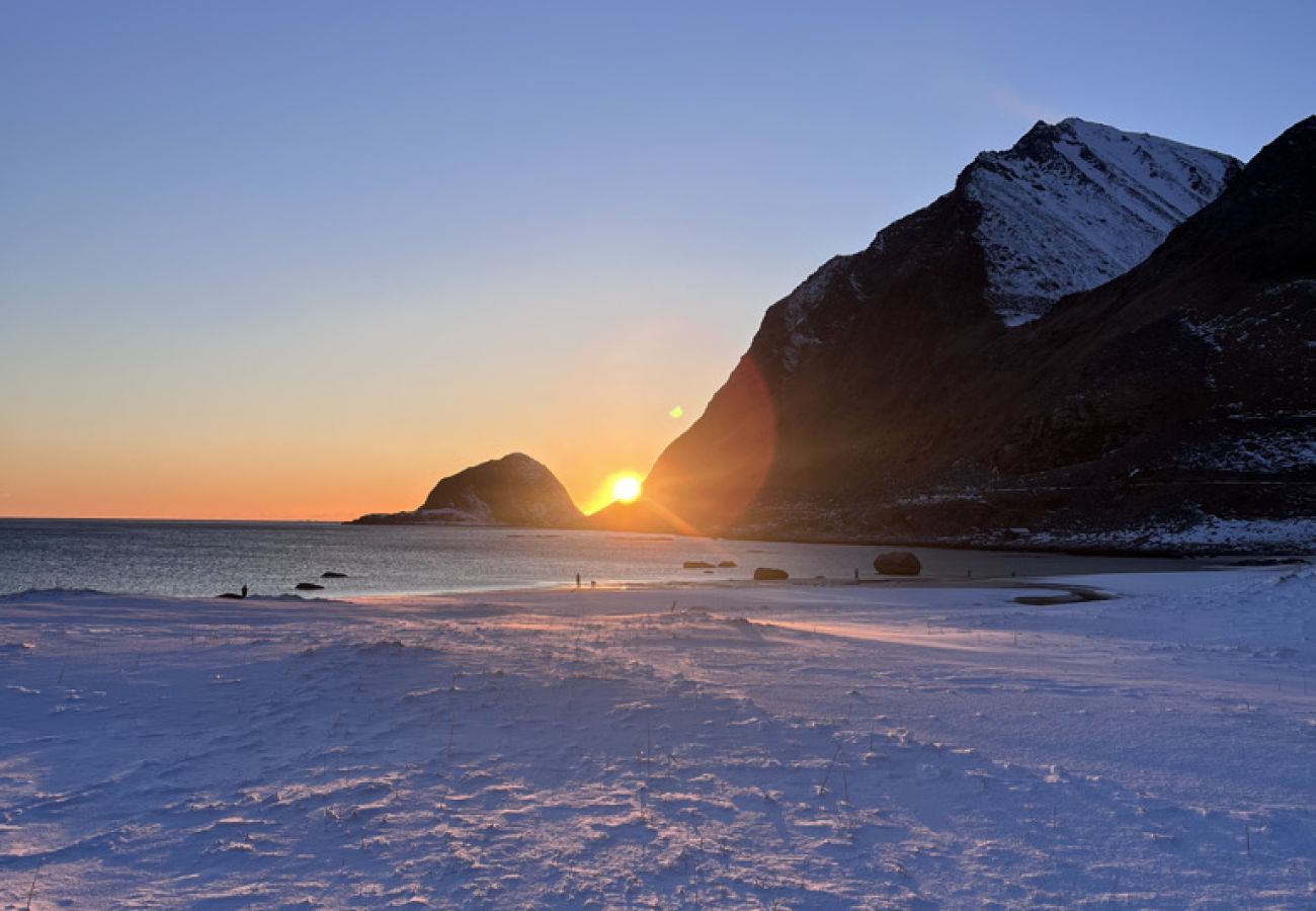 Hus i Vestvågøy - Arctic Waves Cottage, Haukland