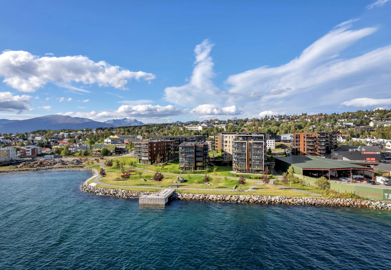 Leilighet i Tromsø - Penthouse apartment with views and balcony