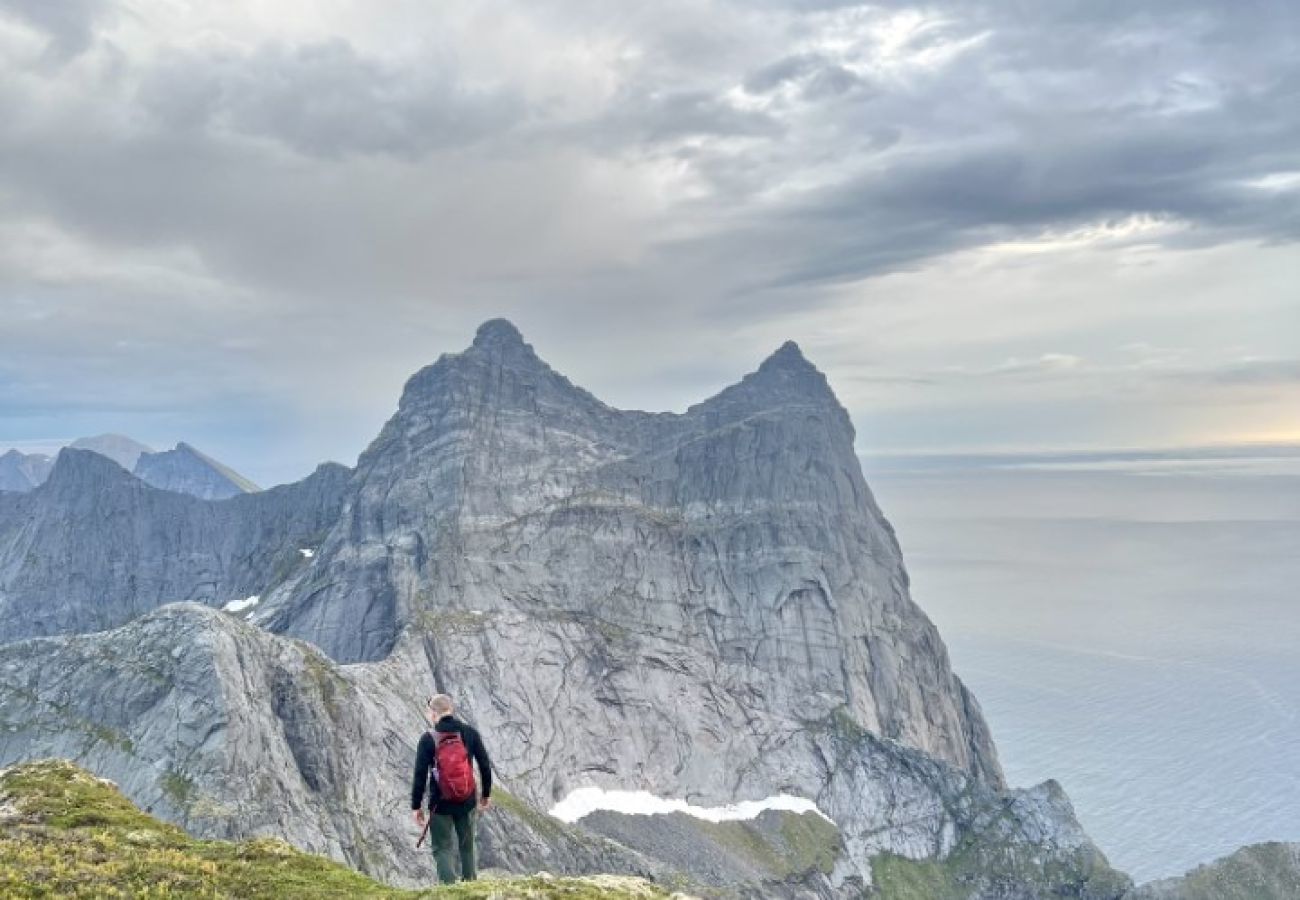 Hus i Moskenes - Mountain Peak Retreat